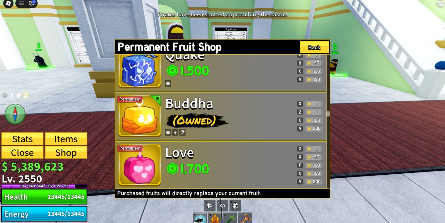 Buda de Perm + Yoru | Lv.2550 + Casaco Escuro