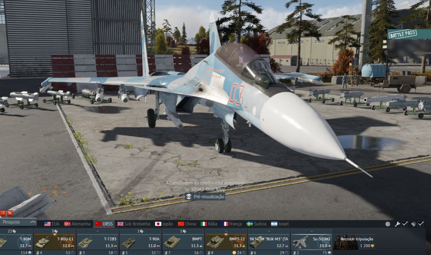 CONTA NV 100 URSS TOP TIER AVIAO E TANK JAPAO E ALEMANHA GRIND ATE O TIER 8