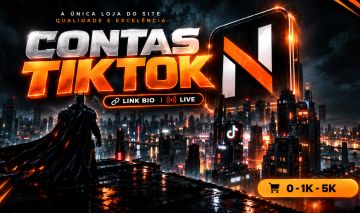 CONTAS TIK TOK BR| 1k a 7k live estúdio cel+Garantia+suporte PROMOÇÃO ÍMPERDIVEL