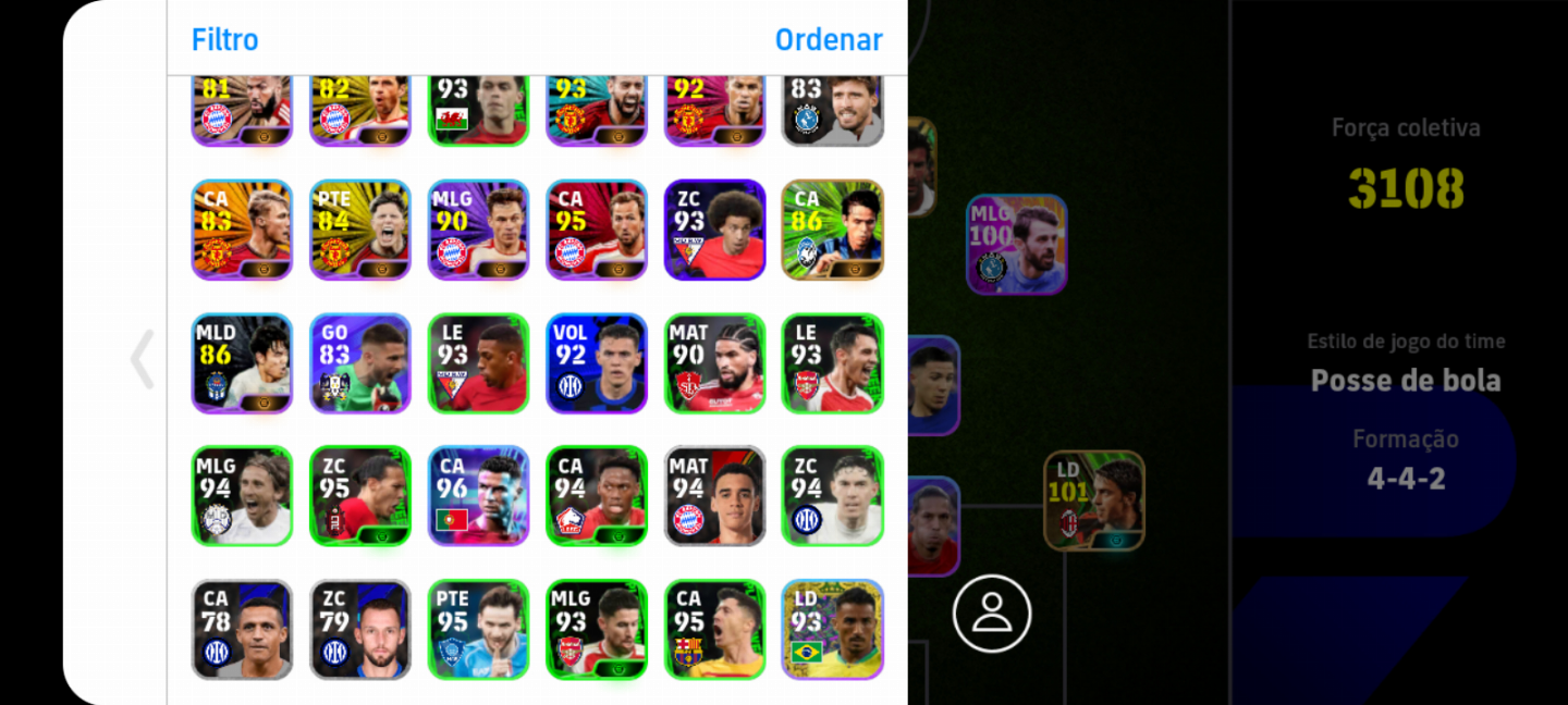 CONTA DE EFOOTBALL BOA PARA JOGAR