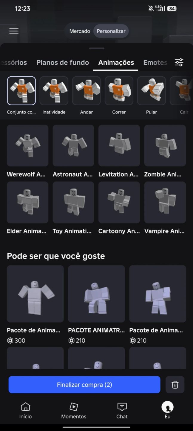 Conta de 2020 + Lvl Max no Mm2 com Elite e Rádio Adquiridos, Skins estilo CNP