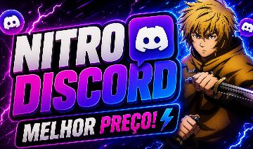 DISCORD NITRO BARATO PROMOÇÃO LIMITADA