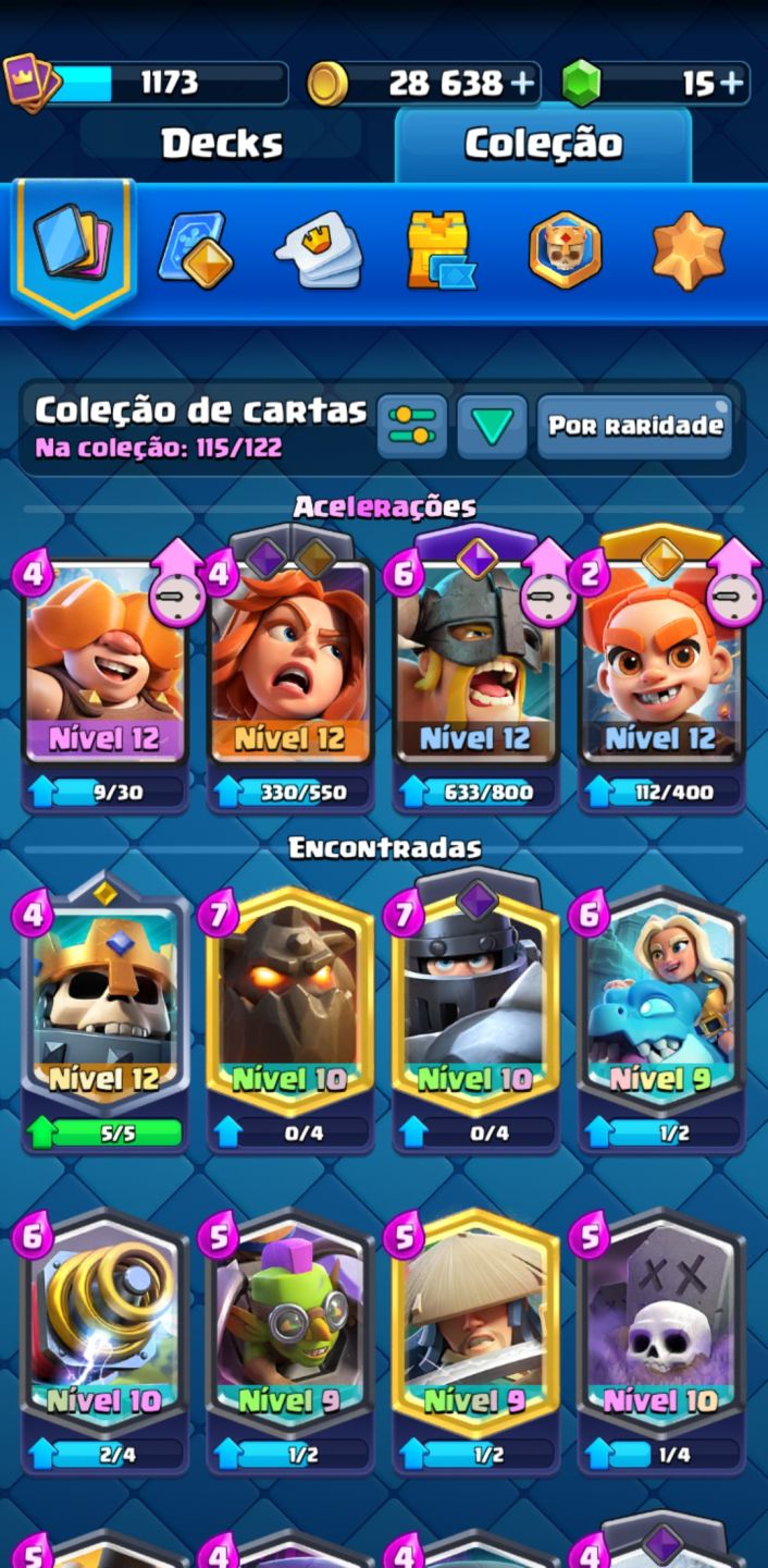 Conta Clash Royale 8 anos + Brawl Stars