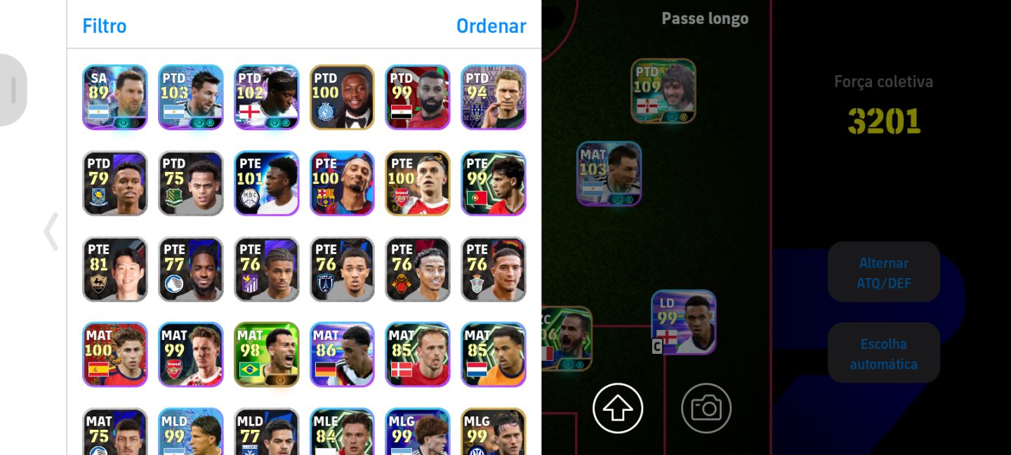 CONTA EFOOTBALL NEYMAR - GEORGE BEST - DESAILLY
