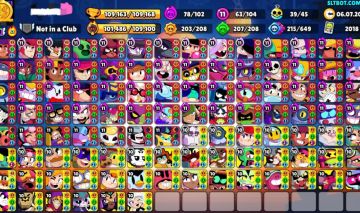 109K TROFÉUS | 104 BRAWLERS | 215 SKINS | SHELLY ESTELAR + MESTRE ANTIGO!