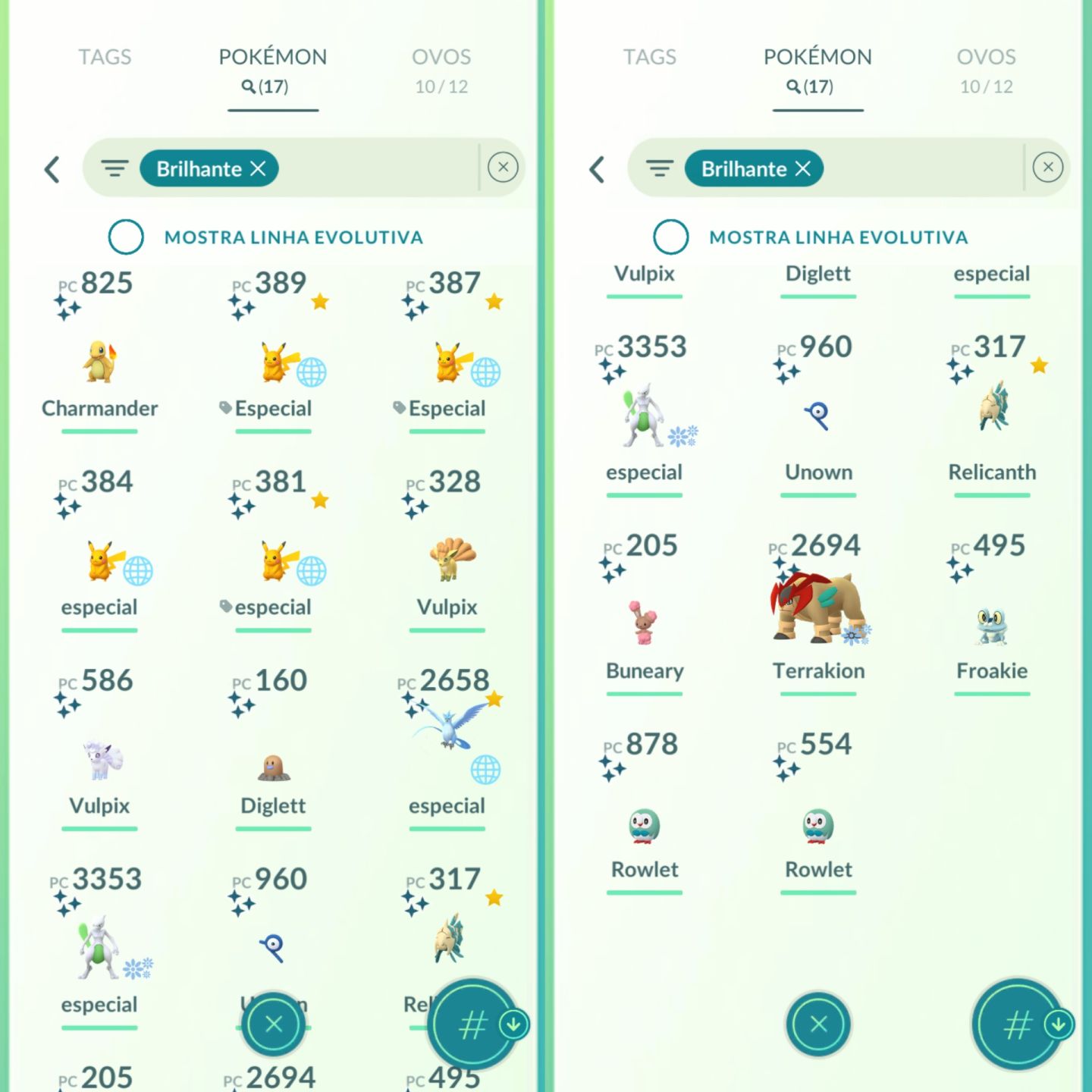 CONTA LV36 TERRAKION SHUNDO COM FUNDO E MEGA MEWTWO SHINY COM FUNDO - POKEMON GO