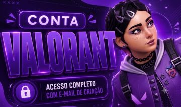 CONTA VALORANT C/ BUTTERFLY RGX E XENOHUNT | NÍVEL 250+ | FACAS & SKINS + PASSE