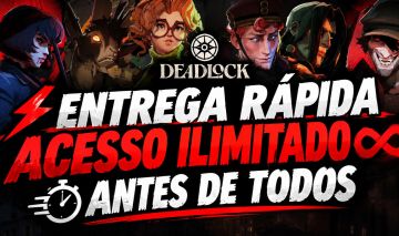 CONVITE DEADLOCK BETATEST - ACESSO ANTECIPADO - ENTREGA EM MINUTOS