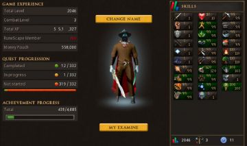 CONTA SKILLER (NÍVEL 3) | 120 SLAYER | RS3 (RUNESCAPE 3) SKILLS 99+