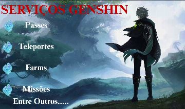 Serviços de Conta - Genshin Impact - Farms entre outros