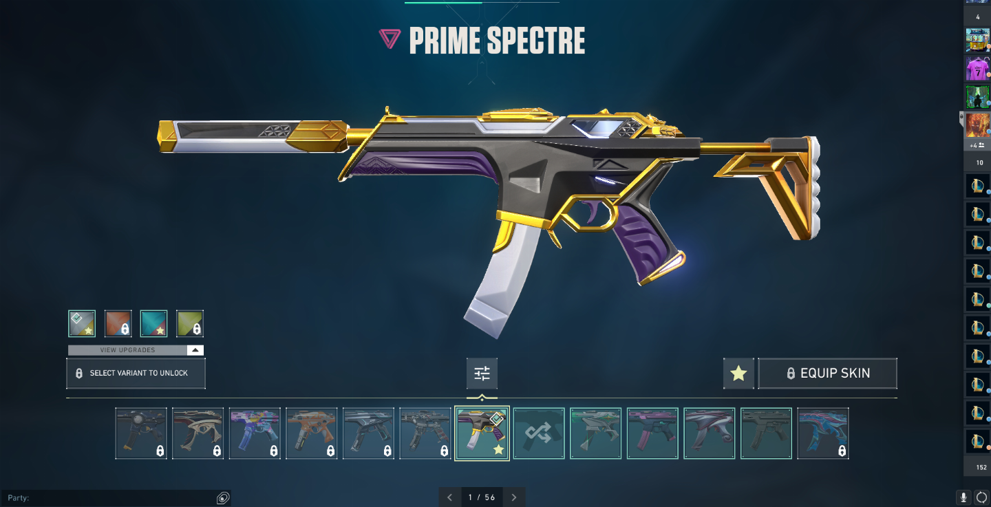 Valorant -Full acesso, ex ascendente 3, com skin exclusivas (champions e loud).