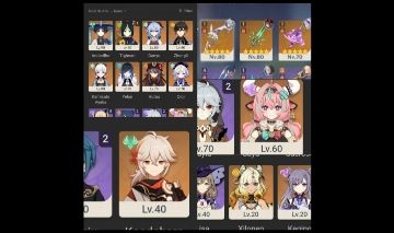 Conta America 19 T5 exploração baixa+Conta Honkai Star boa+Genshin EU