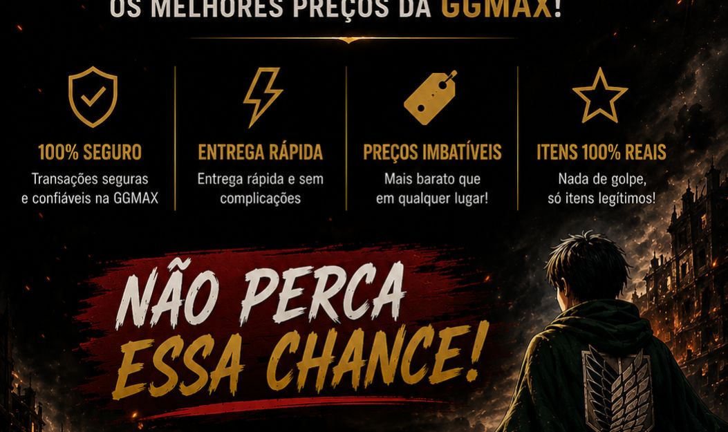 VENDAS DE ITENS E COSMETICOS SUPER RAROS! attack on titan revolution (aot:r)