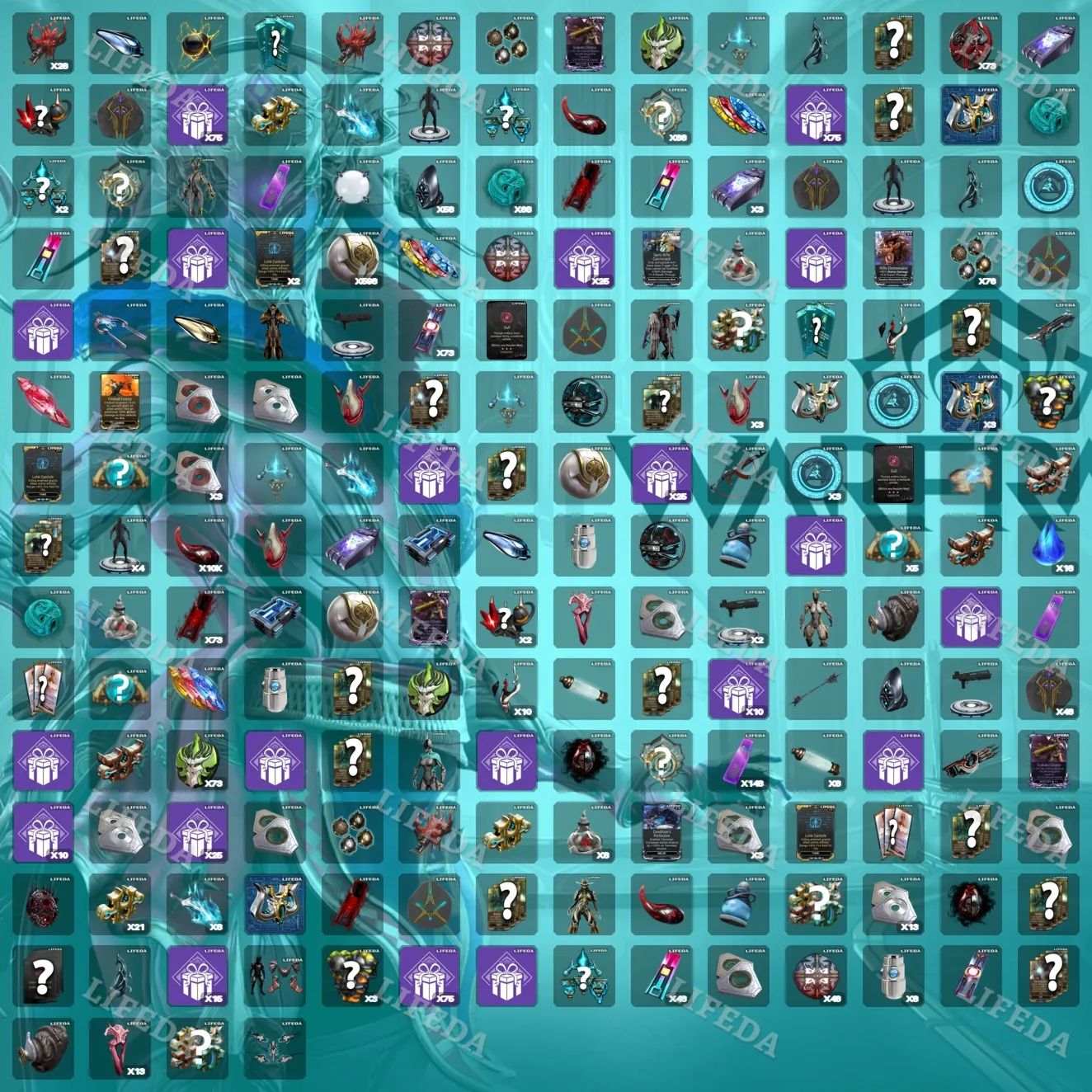 WARFRAME TWITCH DROPS / ITEMS/CREDITOS/SLOTS/RECURSOS [ENTREGA RAPIDA]