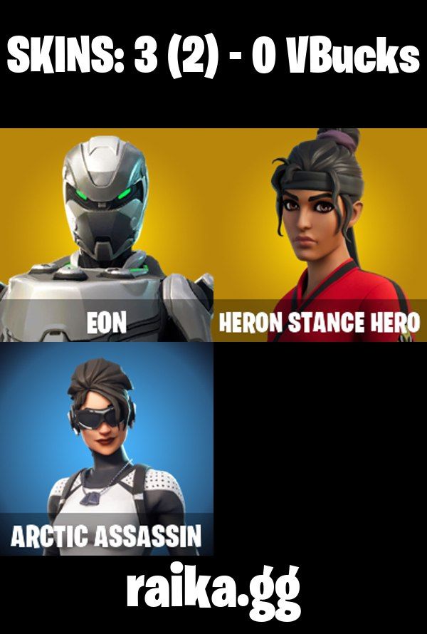 Conta fortnite com pacote eon