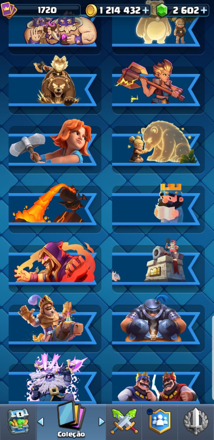 Conta P2W de Clash Royale 40% OFF