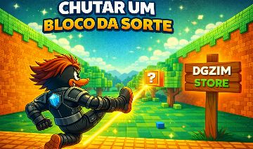CHUTAR UM BLOCO DA SORTE / KICKING A LUCKY BLOCK