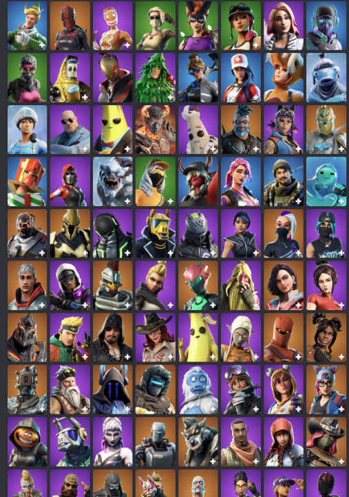 Conta fortnite com skin raras e jogos epic