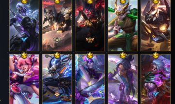 Conta top com 335 skins míticas e lendárias e diversas epicas, Pode alterar tudo