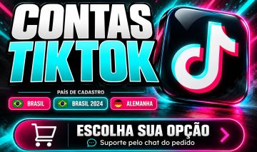 Contas TikTok | Brasil e Alemanha | Confira as Opções
