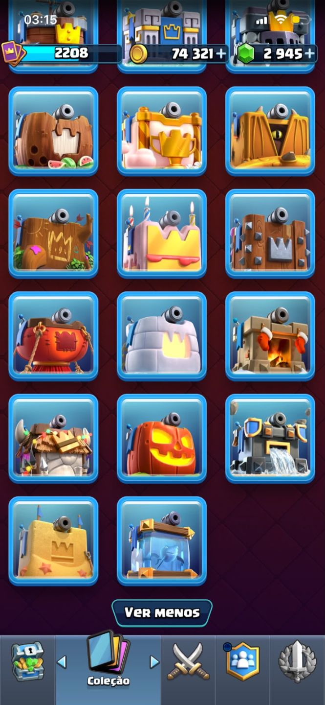 Conta Clash Royale Endgame - 8 anos