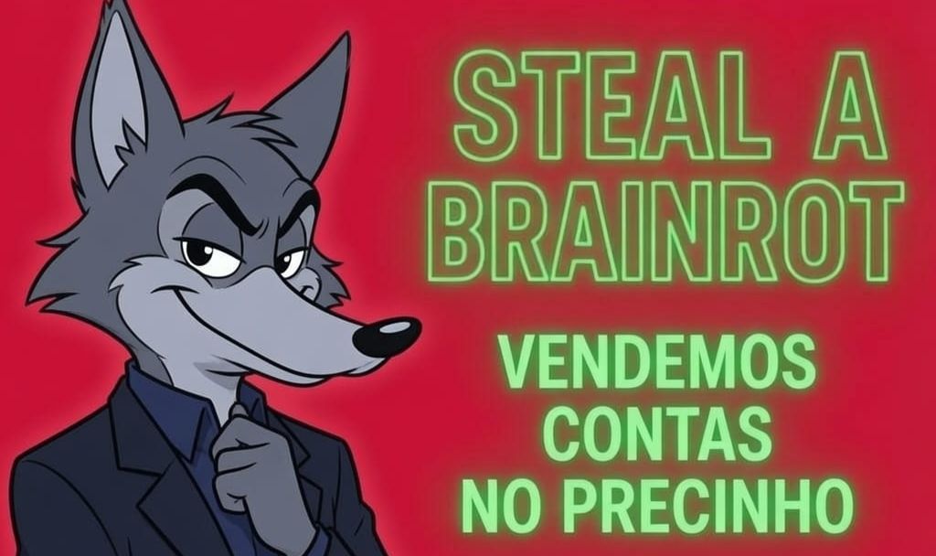 [PROMOÇÃO!] STEAL A BRAINROT-ROUBE UM BRAINROT, MELHORES CONTAS NO PRECINHO!!!