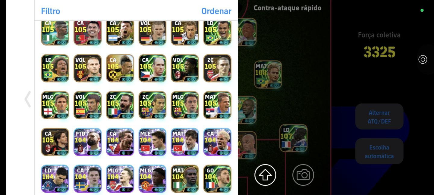 A conta mais completa do Efootball