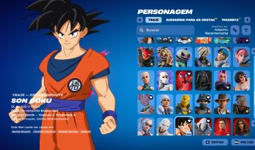 Conta Fortnite | 141 Skins | Son Goku | Entrega automática!