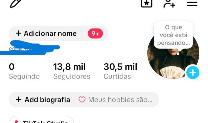 CONTA TIK TOK 13,8K SEGUIDORES ( QUALIDADE+ENGAJAMENTO+PROMOÇÃO)