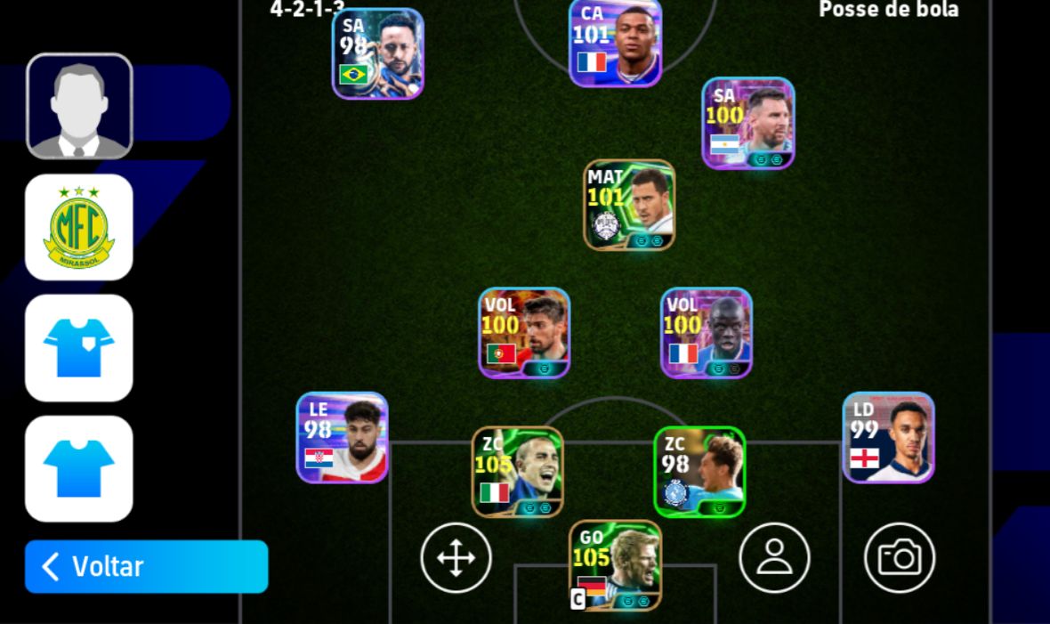 Conta Efootball Básica e Avançada