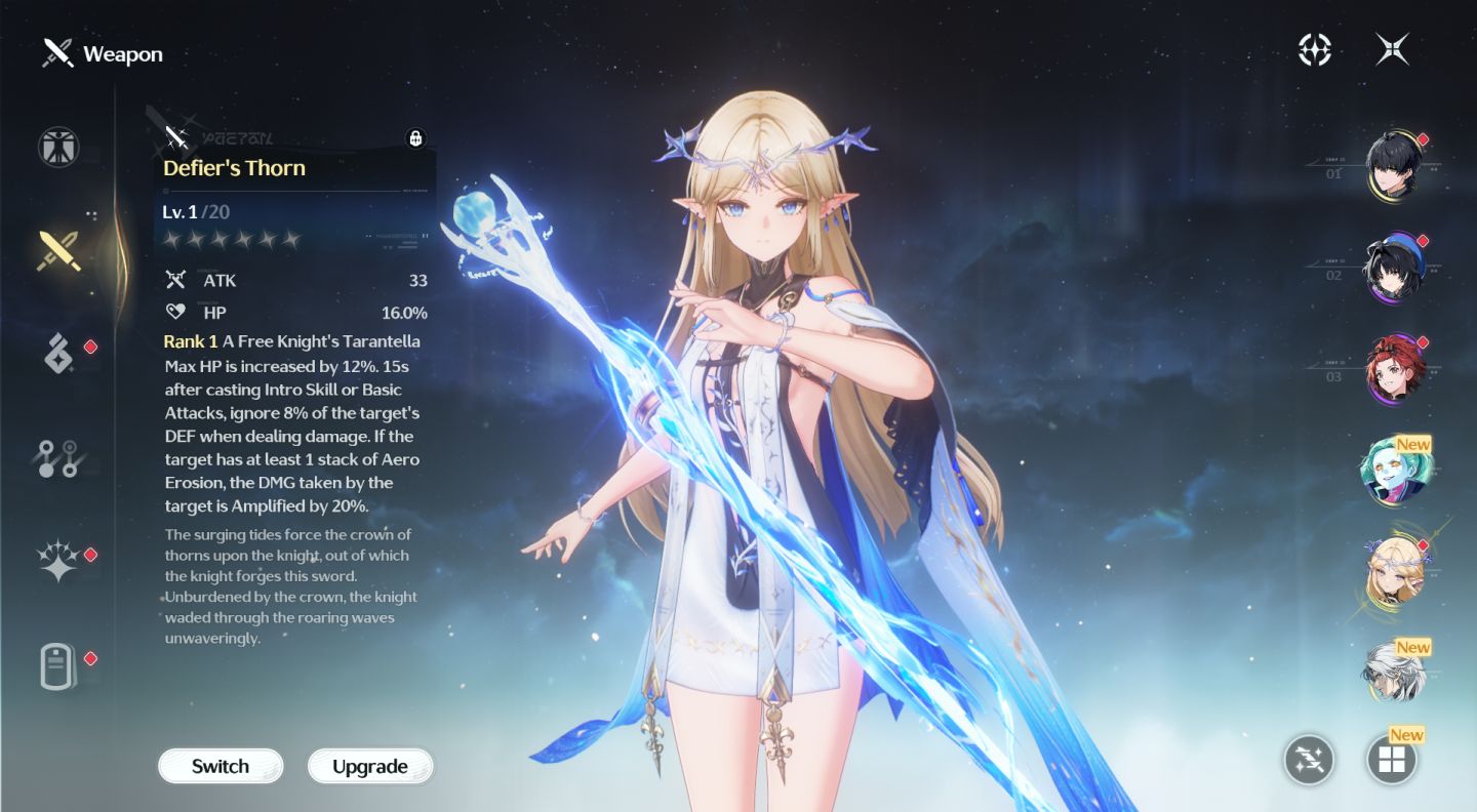 CARTETHYIA S4 + ARMA ASSINATURA - WUTHERING WAVES