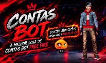 CONTAS BOT/ LEVEL 02 + TROCA NICK (LEIA A DESCRIÇÃO)