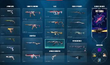 CONTA VALORANT - 6 SKINS DE VANDAL, 7 FACAS, SKIN DE OPERATOR ETC
