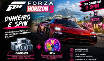 FORZA HORIZON 5 | DINHEIRO + SPIN | CRÉDITOS + GIROS | PC/XBOx