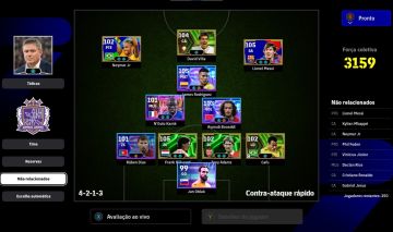Conta efootball (steam) com pack do Neymar e peck do messi e compania