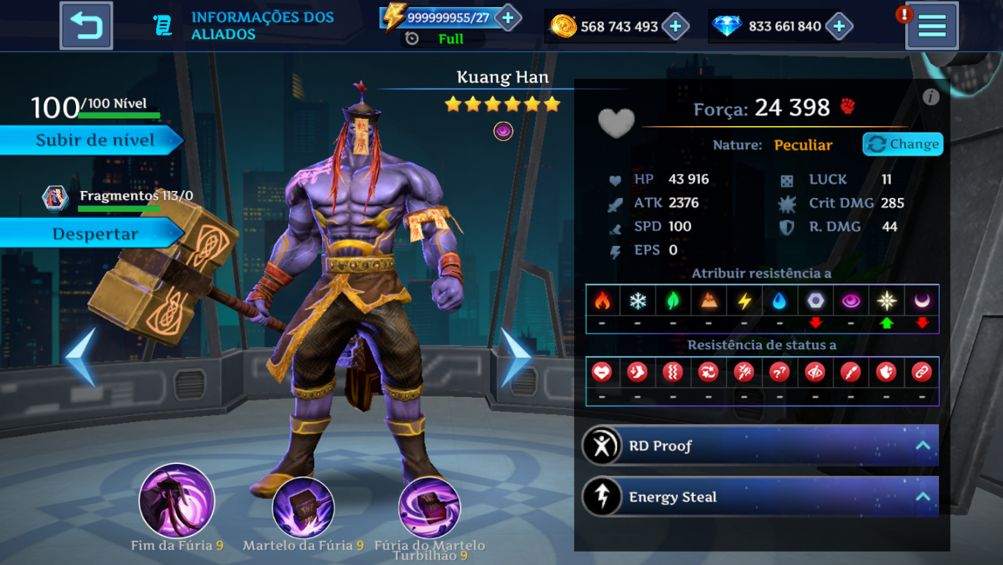 LEGEND FIGHTER - MORTAL BATTLE | OURO + GEMAS + PEDRAS DESPERTAR + RECURSOS