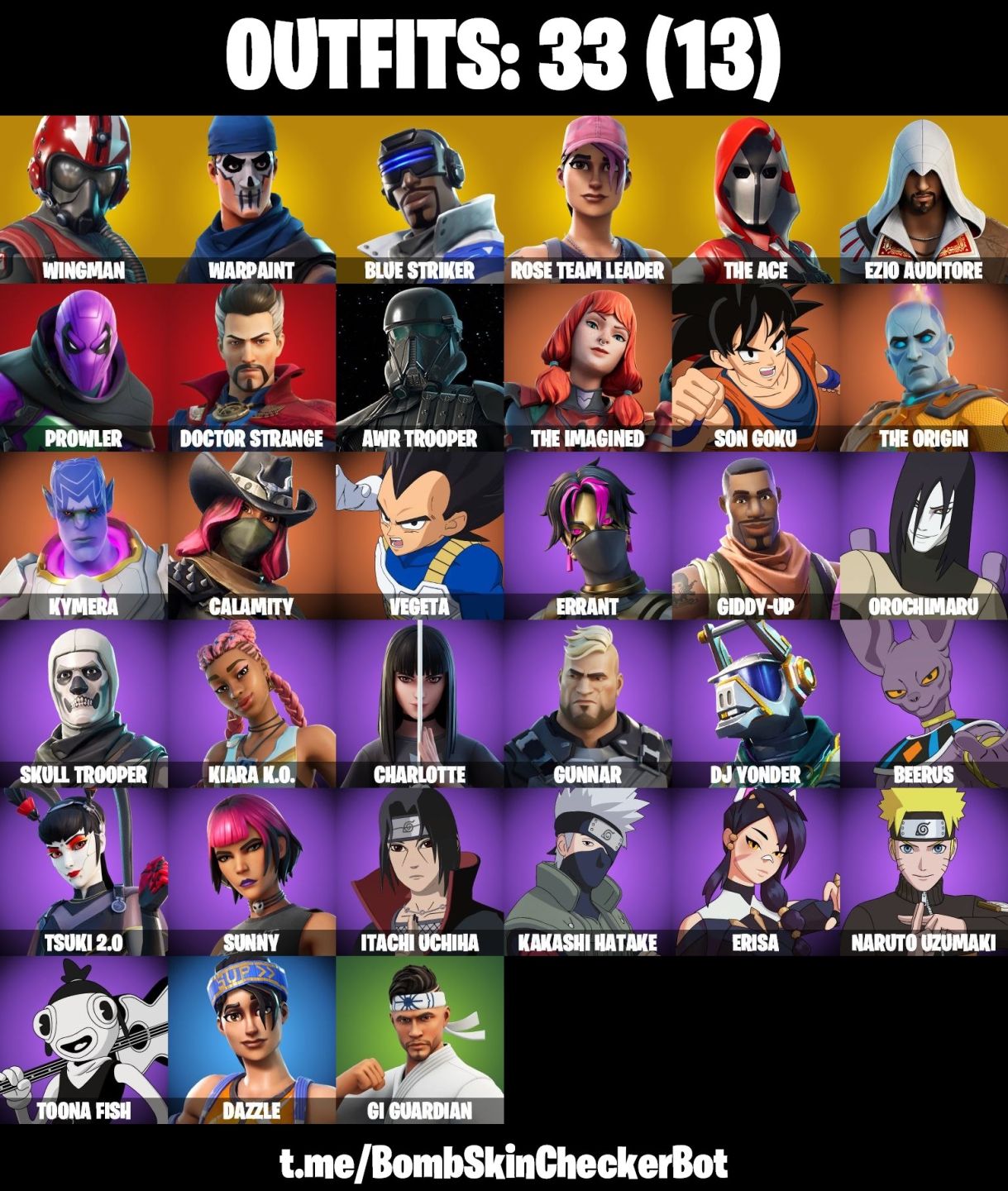 CONTA FORTNITE COM SALVE O MUNDO FUNDADOR, BLUE STRIKER, HOT MARAT & 33 skins