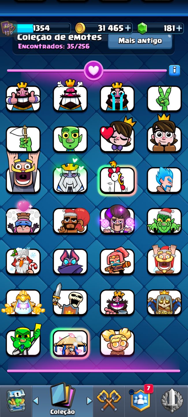 Conta Clash Royale com 10 k de troféus