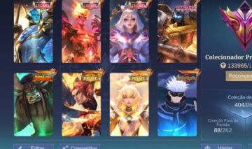 Conta de móbile Legends