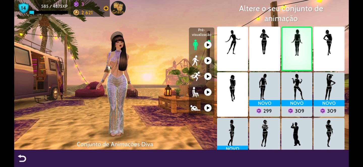 Conta avakin Life lvl 14