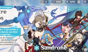 CONTA GENSHIN 5 personagem limitados + biss