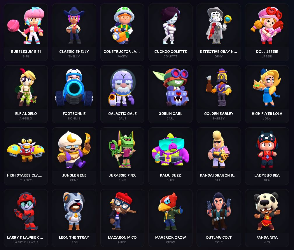 Conta Brawl Stars com shelly estelar | 16K troféus, Piper prestígio 1, 239 skins