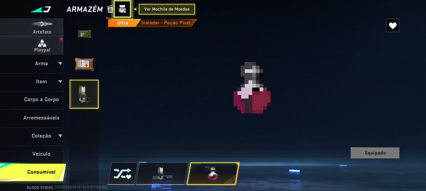 CONTA BLOOD STRIKE/ 3 SKINS EVO / SKIN ETERNAS E ULTRA