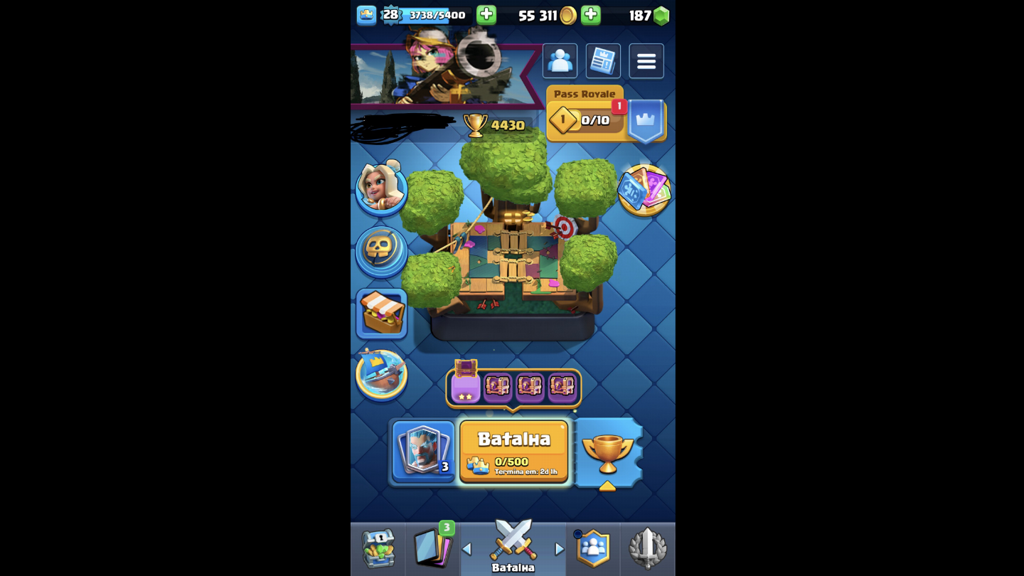 Conta de Clash Royale 9 nos de jogo !!! Passo pro seu email na hora !!!