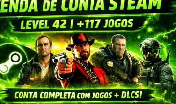 [PROMOÇÃO] Conta Steam Full Acesso - LEIA DESCRIÇÃO