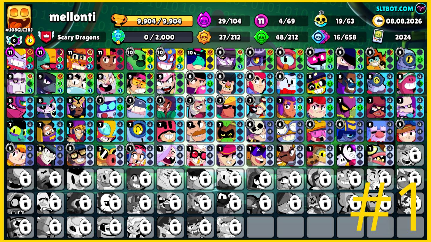 [PROMOÇÃO] CONTAS BRAWL STARS | LENDÁRIOS | HIPERCARGAS | SKINS RARAS | TROFÉUS