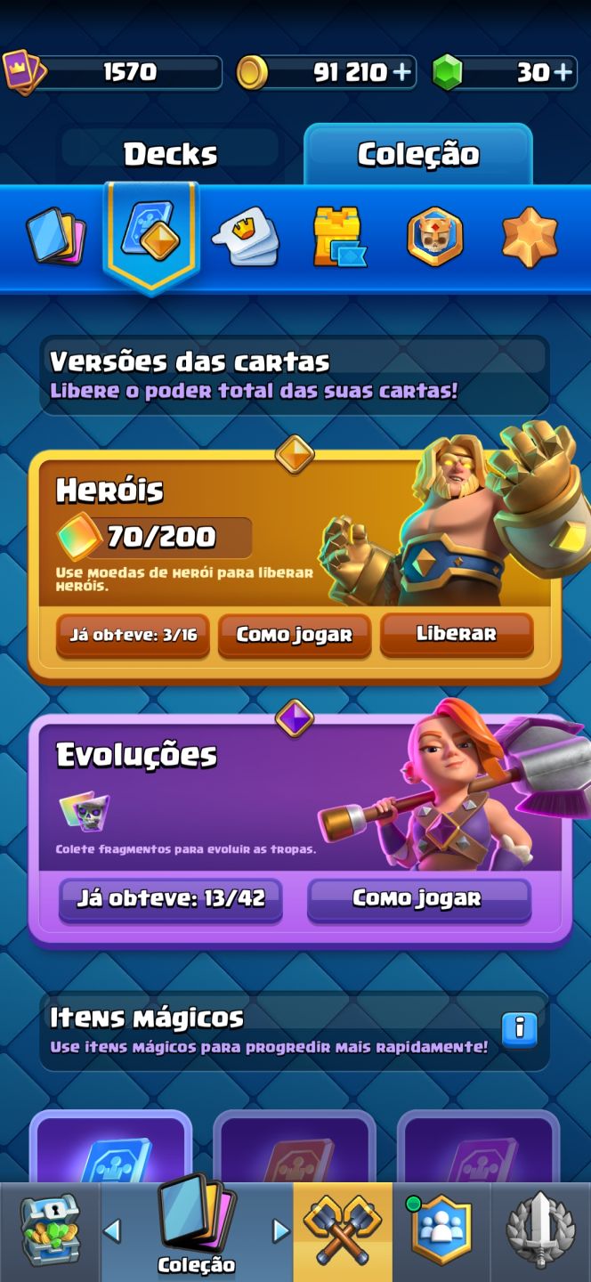 MELHOR OFERTA 3 EM 1 CONTA BRAWL STARS, CLASH ROYALE E CLASH OF CLANS AVANÇADO