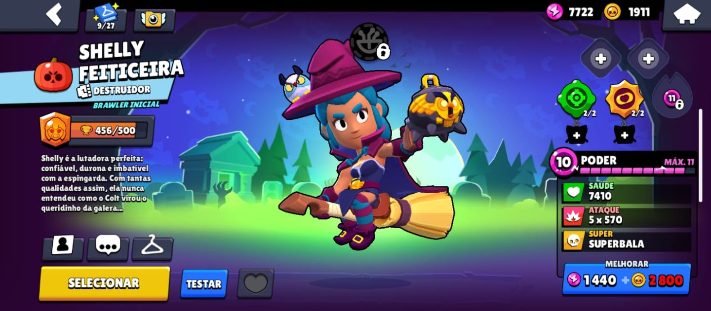 CONTA BRAWL STARS 12.6K+ TROFÉUS