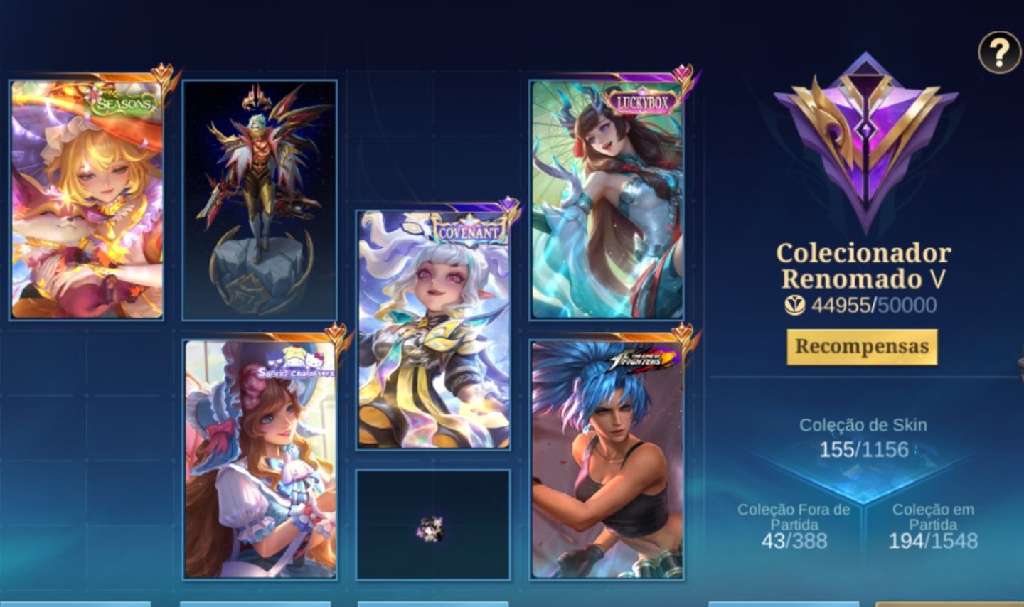 Conta de mlbb