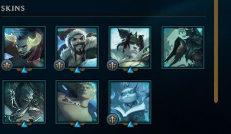 CONTA COM ESPOLIO ABSURDO, SKINS DO DRAVEN/DARIUS